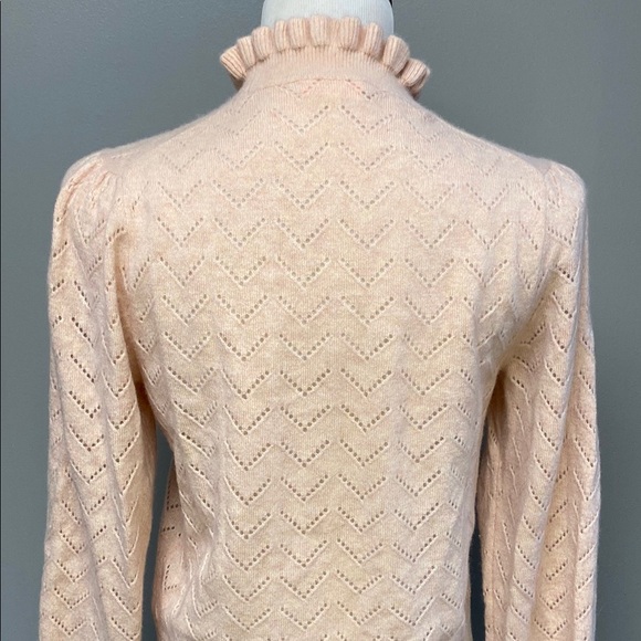 J. Crew Pink Cowl Neck Sweater in 100% Cashmere - Picture 7 of 7